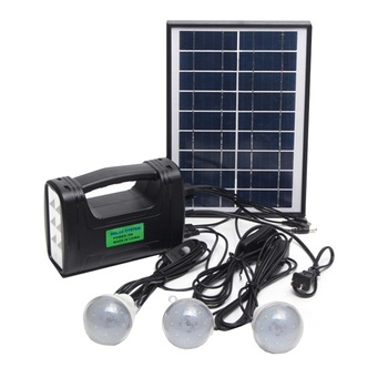 Kit Lampa cu incarcare solara, 3 becuri, incarcator priza si cablu cu 10 mufe, 3W, - Phuture® Kit Lampa cu incarcare solara, 3 becuri, incarcator priza si cablu cu 10 mufe, 3W, - Phuture®