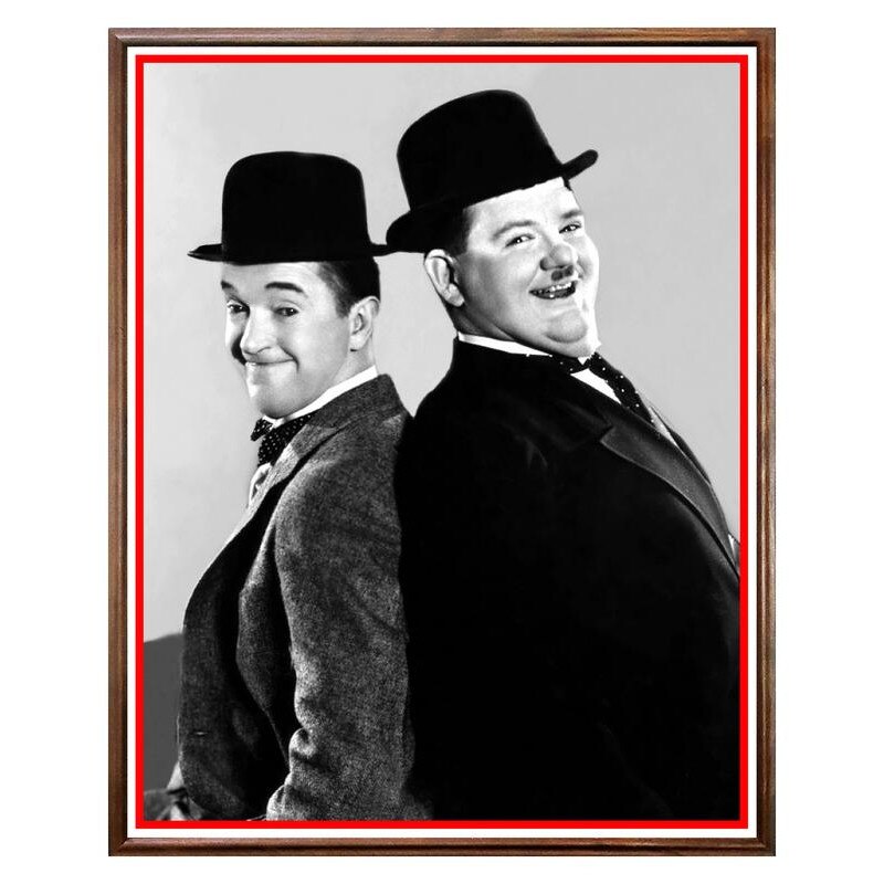 Tablou Decorativ - Club, Restaurant, Bar, Hotel, Cafenea - Stan & Bran - BRC-109, 40 x 50 cm