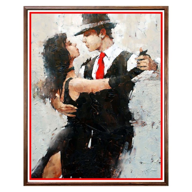 Tablou Decorativ - Club, Restaurant, Bar, Hotel, Cafenea - Soulmates - BRC-031, 40 x 50 cm