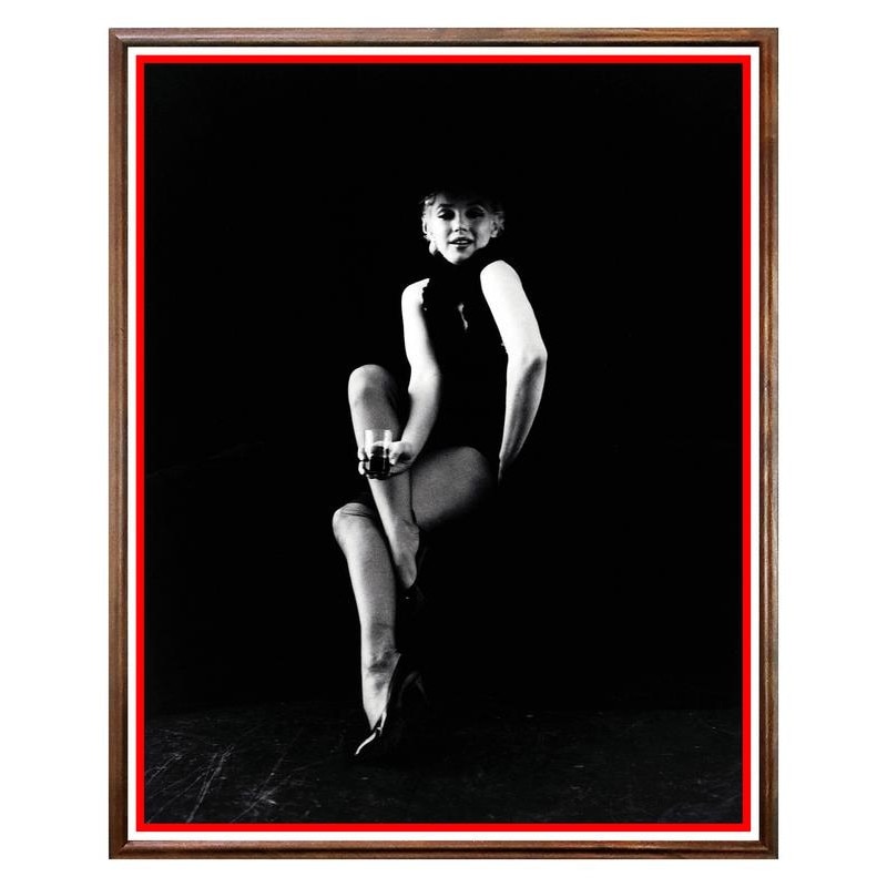 Tablou Decorativ - Club, Restaurant, Bar, Hotel, Cafenea - Marilyn Monroe - BRC-087, 40 x 50 cm