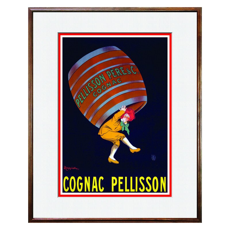 Tablou Decorativ - Club, Restaurant, Bar, Hotel, Cafenea - Vintage Drinks Poster - BRC-013, 40 x 50 cm