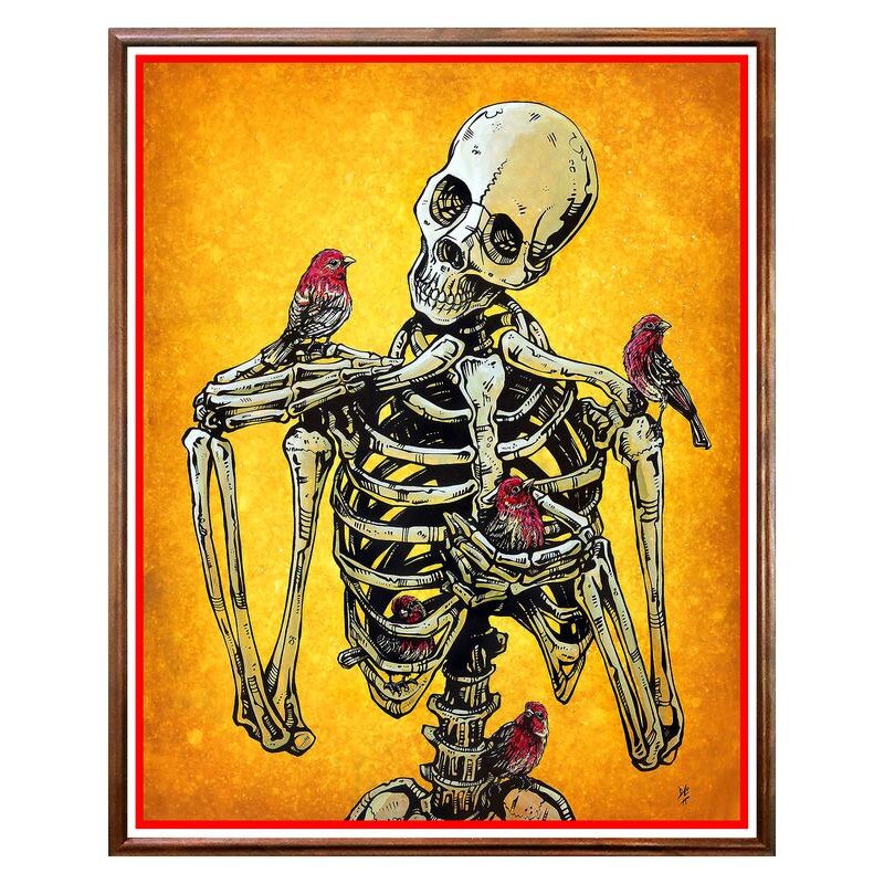 Tablou Decorativ - Club, Restaurant, Bar, Hotel, Cafenea - Gothic Art - BRC-134, 40 x 50 cm