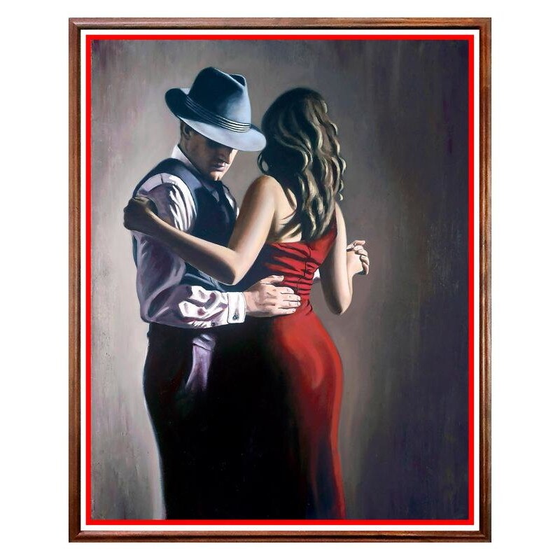 Tablou Decorativ - Club, Restaurant, Bar, Hotel, Cafenea - Soulmates - BRC-029, 40 x 50 cm