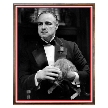 Tablou Decorativ - Club, Restaurant, Bar, Hotel, Cafenea - Marlon Brando - BRC-078, 40 x 50 cm Tablou Decorativ - Club, Restaurant, Bar, Hotel, Cafenea - Marlon Brando - BRC-078, 40 x 50 cm