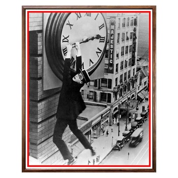 Tablou Decorativ - Club, Restaurant, Bar, Hotel, Cafenea - Harold Lloyd - BRC-110, 40 x 50 cm Tablou Decorativ - Club, Restaurant, Bar, Hotel, Cafenea - Harold Lloyd - BRC-110, 40 x 50 cm