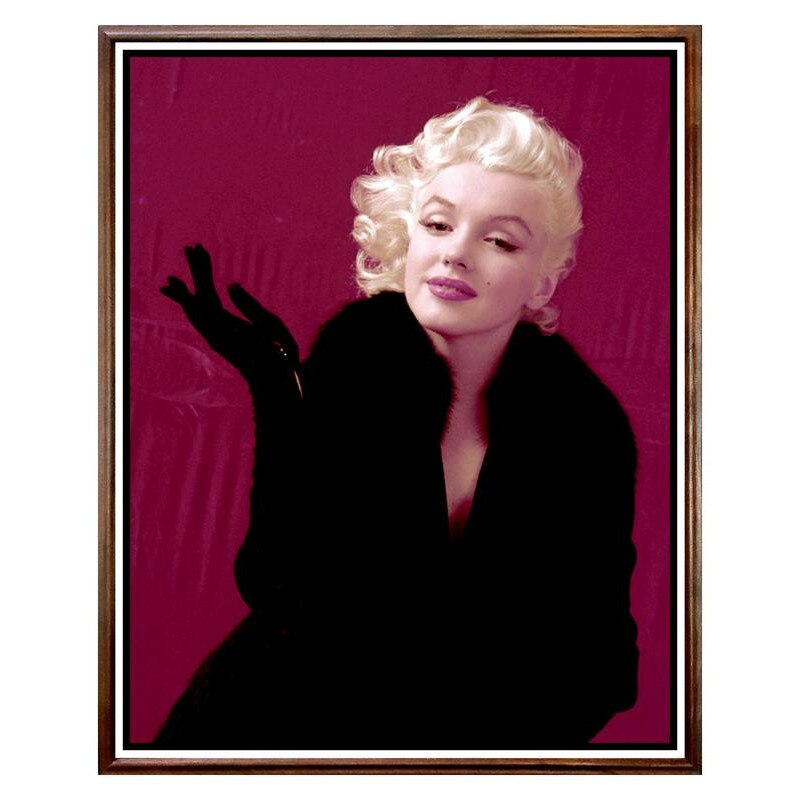 Tablou Decorativ - Club, Restaurant, Bar, Hotel, Cafenea - Marilyn Monroe - BRC-059, 40 x 50 cm