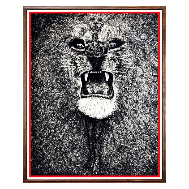 Tablou Decorativ - Club, Restaurant, Bar, Hotel, Cafenea - Carlos Santana - BRC-295, 40 x 50 cm