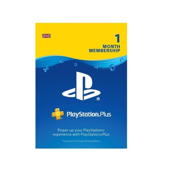 Joc PlayStation Plus 1 Luna Subscriptie Cod de activare UK Joc PlayStation Plus 1 Luna Subscriptie Cod de activare UK