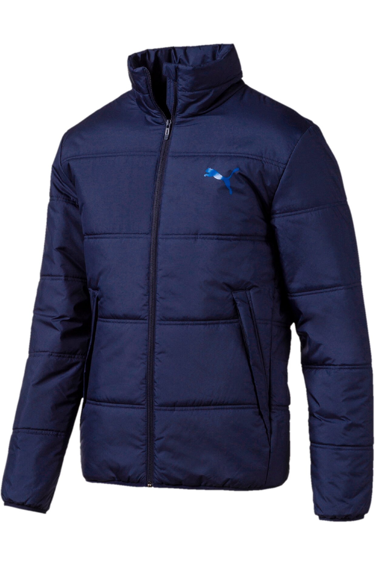 Geaca Barbati Puma Essentials Padded Full Zip Men's Jacket, Albastru