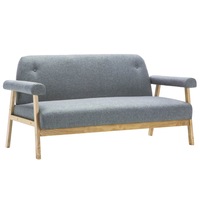canapea 3 locuri vidaxl tesatura si cadru lemn gri deschis 152 x 69 x 75 cm imagen 47_0_
0