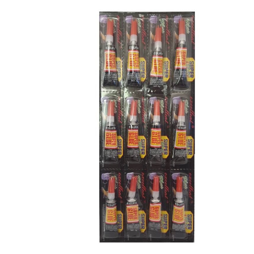 Super Glue 3GR pachet 12buc/set