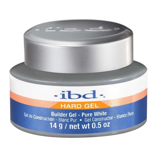 Gel de constructie IBD Pure White Builder uv alb pur 14g