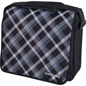 Geanta de umar Herlitz Be.Bag Messenger, motiv Black Checked Geanta de umar Herlitz Be.Bag Messenger, motiv Black Checked