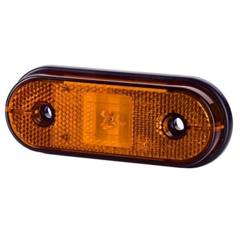 Lampa gabarit 120x46, LED, galbena, LD633 Horpol