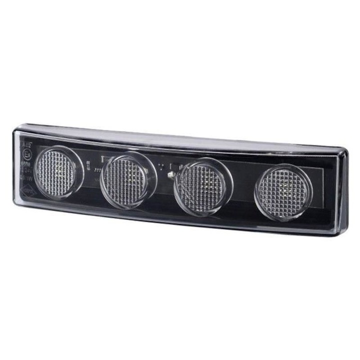 Lampa gabarit 180x45, LED, alba, Scania 4&R, LD651 Horpol