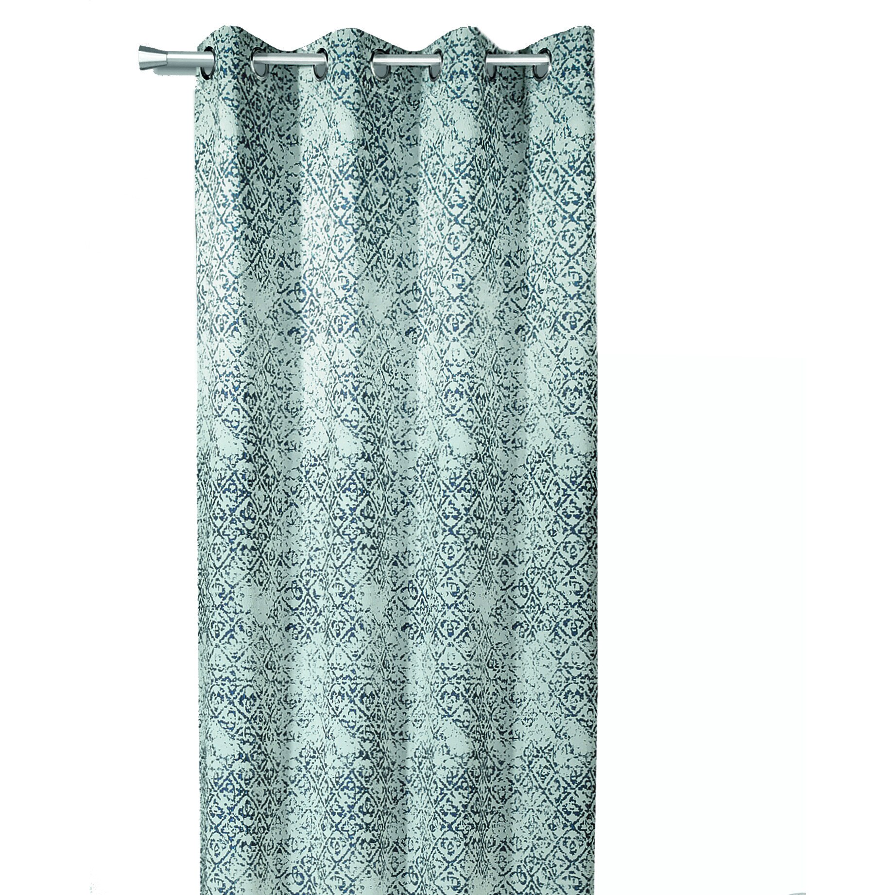 Draperie cu inele Ramon albastru 245x135