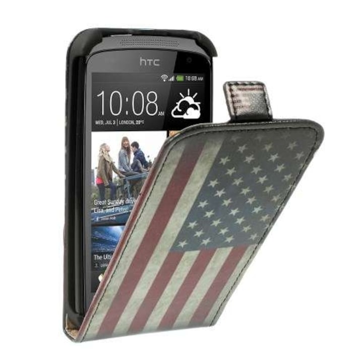 Калъф Omni за HTC Desire 500, Амер. флаг