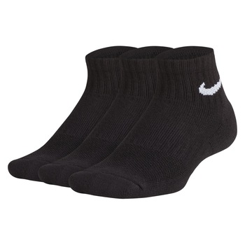 Sosete Nike Yeveryday Cush Ankle 3pr SX6844010 Copii Negru S Sosete Nike Yeveryday Cush Ankle 3pr SX6844010 Copii Negru S