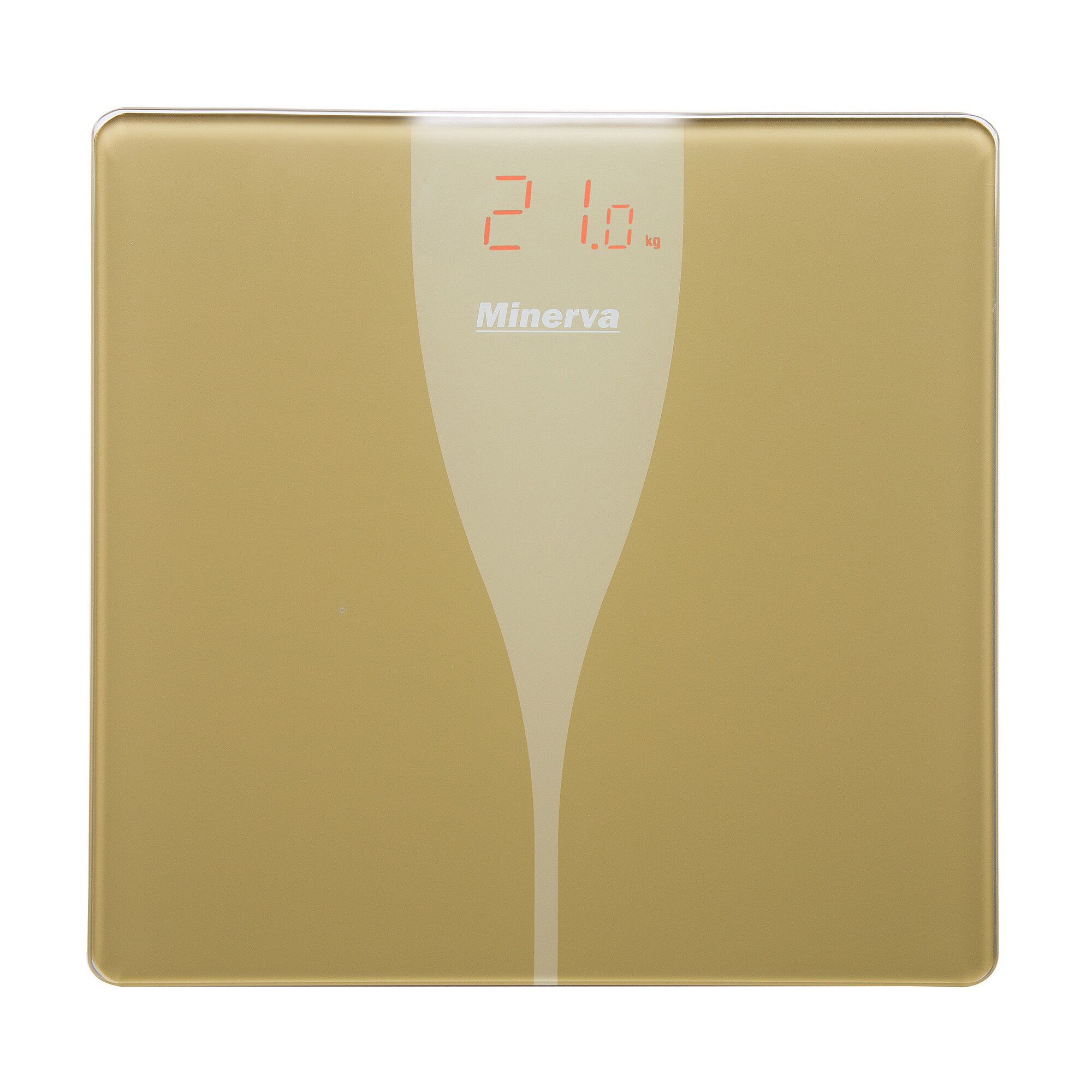 Cantar electronic de persoane Minerva Experience Ultra Gold B31E, 180 kg, Auriu