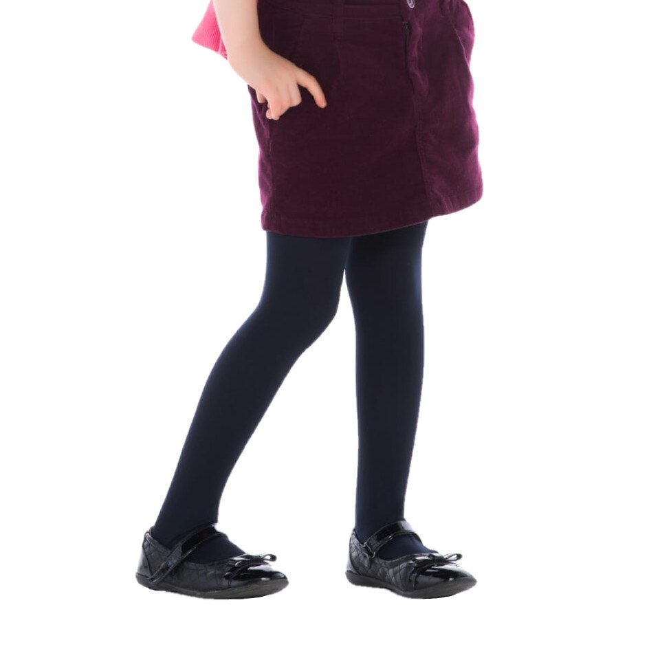 Dres Copii, Penti, Mikro 40D, uni, Albastru marin