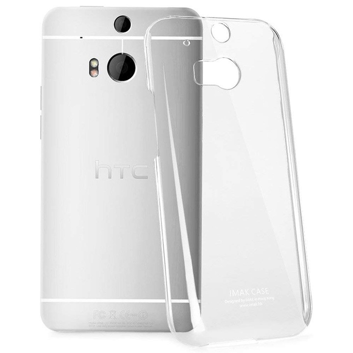 Силиконов гръб Omni Ultra за HTC One M8, Прозрачен