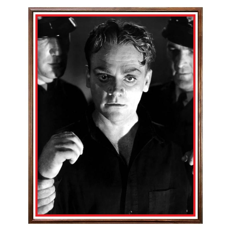 Tablou Decorativ - Club, Restaurant, Bar, Hotel, Cafenea - James Cagney - BRC-230, 40 x 50 cm