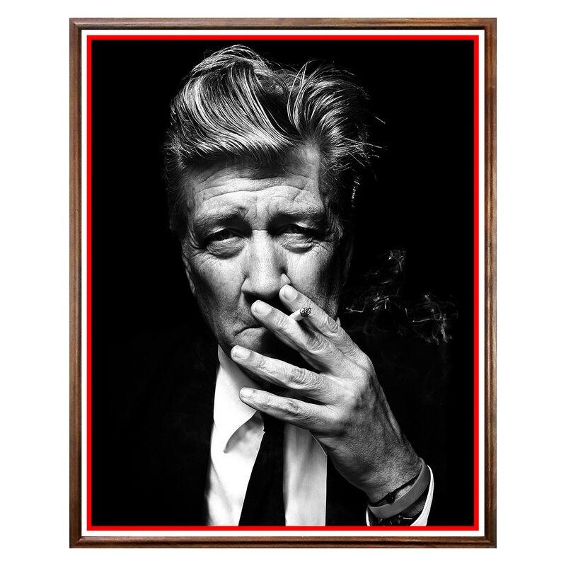 Tablou Decorativ - Club, Restaurant, Bar, Hotel, Cafenea - David Lynch - BRC-263, 40 x 50 cm