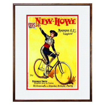 Tablou Decorativ - Club, Restaurant, Bar, Hotel, Cafenea - Vintage Bicycle Poster - BRC-325, 40 x 50 cm Tablou Decorativ - Club, Restaurant, Bar, Hotel, Cafenea - Vintage Bicycle Poster - BRC-325, 40 x 50 cm