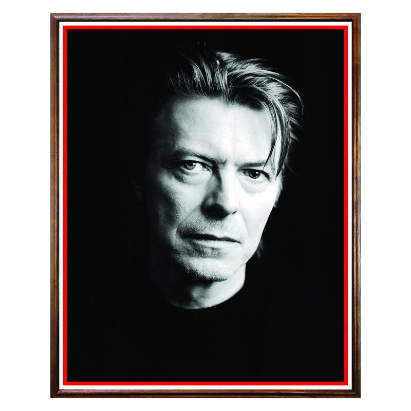 Tablou Decorativ - Club, Restaurant, Bar, Hotel, Cafenea - David Bowie - BRC-274, 40 x 50 cm