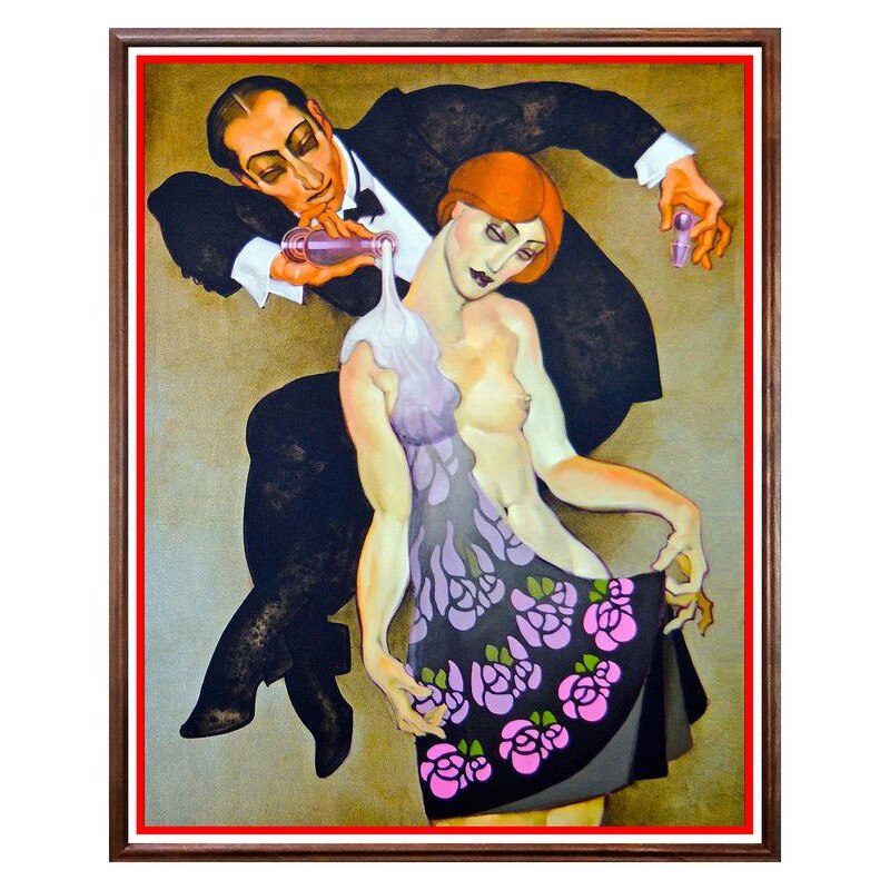 Tablou Decorativ - Club, Restaurant, Bar, Hotel, Cafenea - JM - BRC-200, 40 x 50 cm