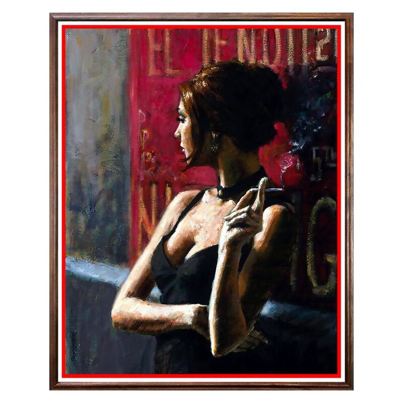 Tablou Decorativ - Club, Restaurant, Bar, Hotel, Cafenea - Seduction - BRC-219, 40 x 50 cm