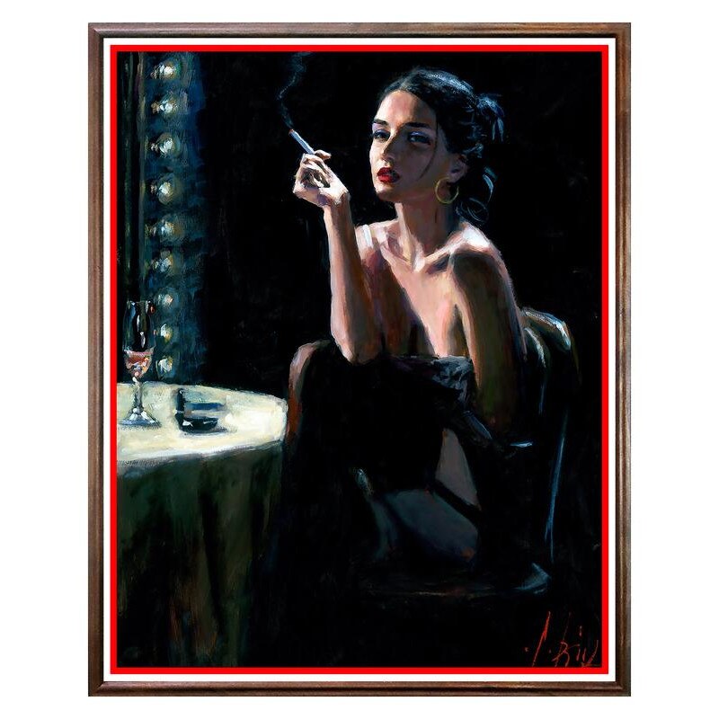Tablou Decorativ - Club, Restaurant, Bar, Hotel, Cafenea - Seduction - BRC-220, 40 x 50 cm