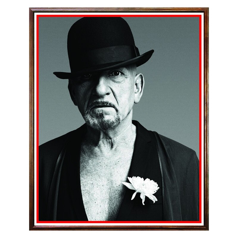 Tablou Decorativ - Club, Restaurant, Bar, Hotel, Cafenea - Ben Kingsley - BRC-262, 40 x 50 cm