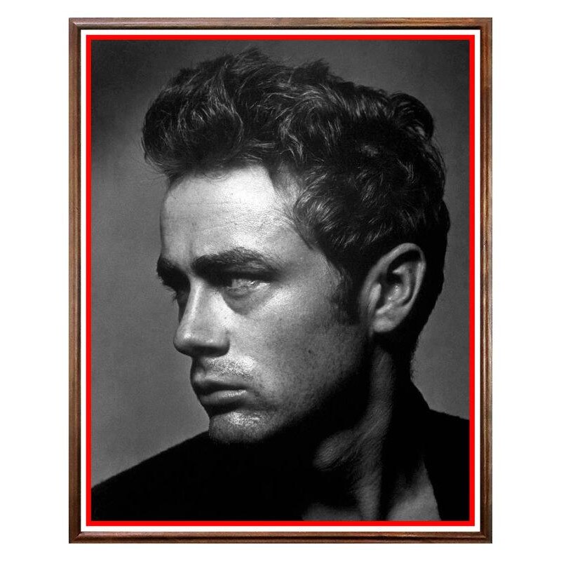 Tablou Decorativ - Club, Restaurant, Bar, Hotel, Cafenea - James Dean - BRC-256, 40 x 50 cm
