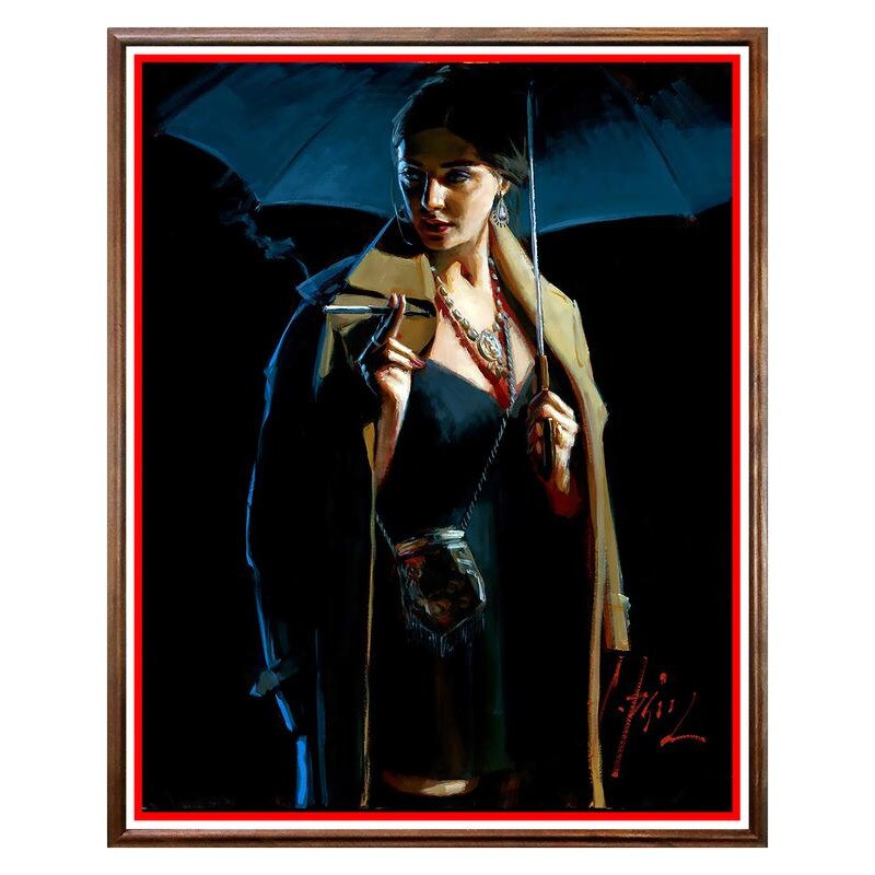 Tablou Decorativ - Club, Restaurant, Bar, Hotel, Cafenea - Seduction - BRC-221, 40 x 50 cm
