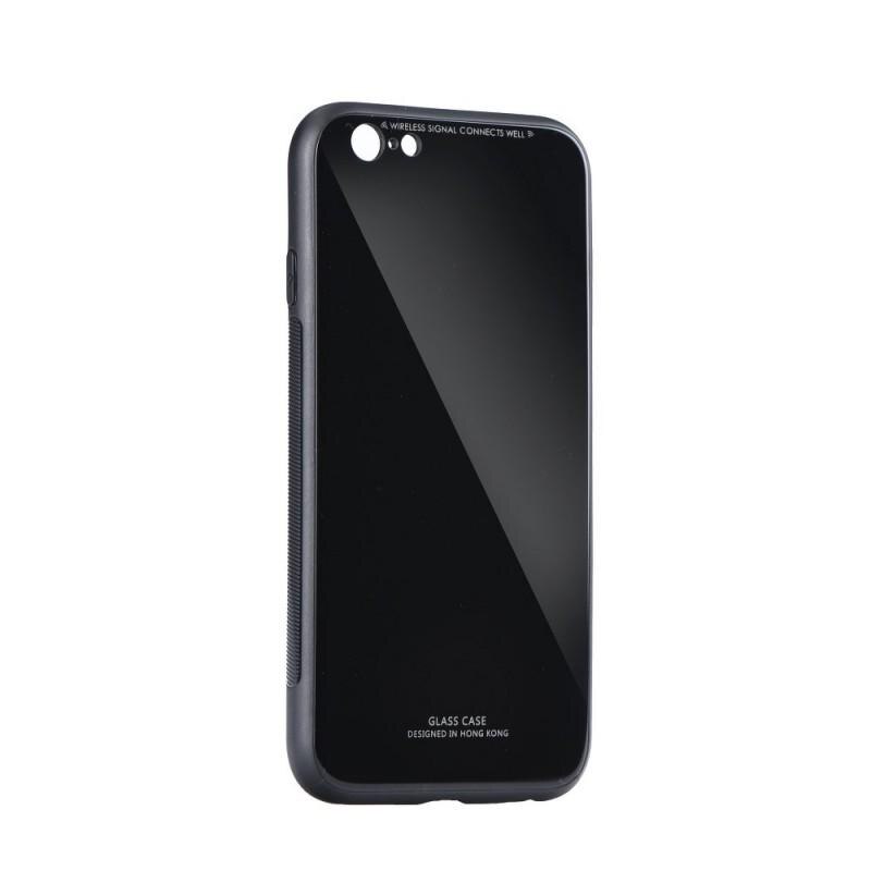 Carcasa Forcell Glass iPhone XR Black