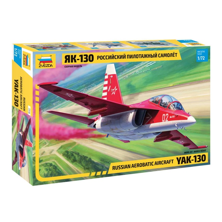 Zvezda YAK-130 Trainer makett 1:72