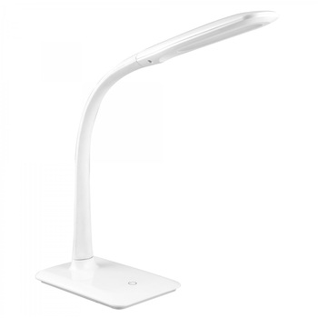 Veioza Led Alba cu touch pentru birou , noptiera , comoda, dormitor , lumina alba neutra, ATS Veioza Led Alba cu touch pentru birou , noptiera , comoda, dormitor , lumina alba neutra, ATS