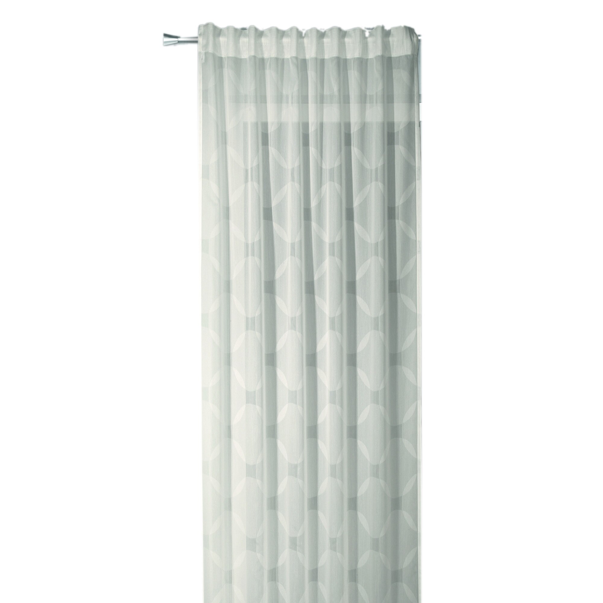 Perdea cu bride Alina crem 245x135