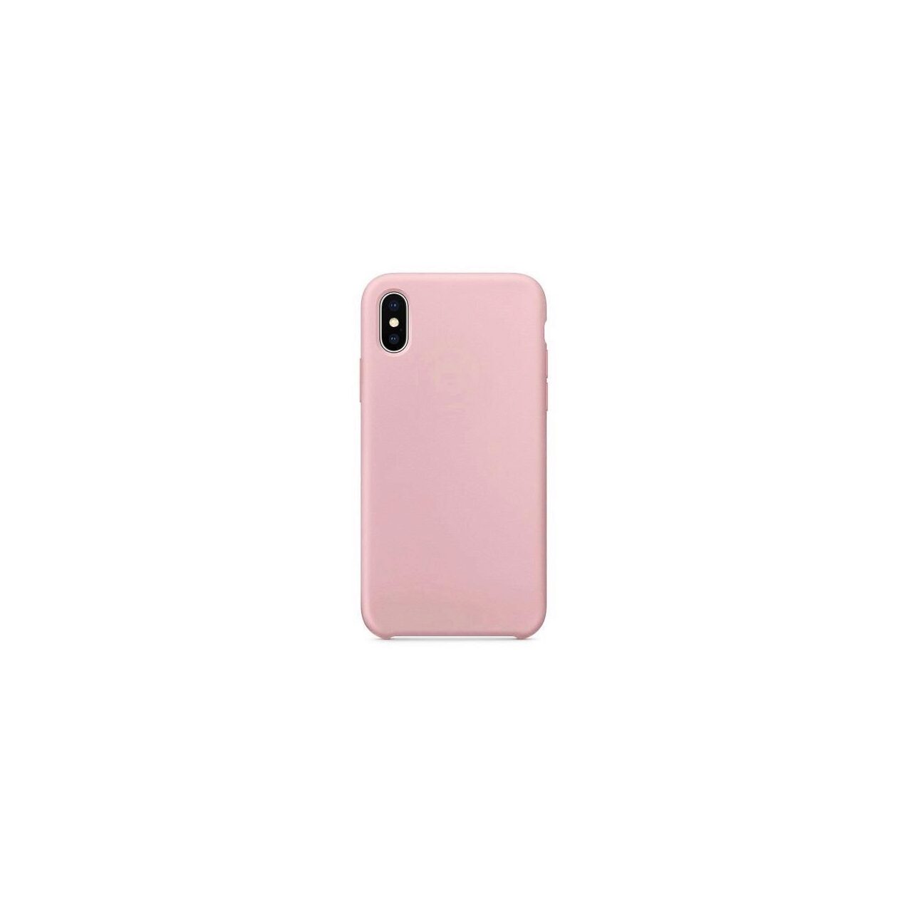 Husa Apple iPhone XS Max - Iberry Silicon Soft Roz