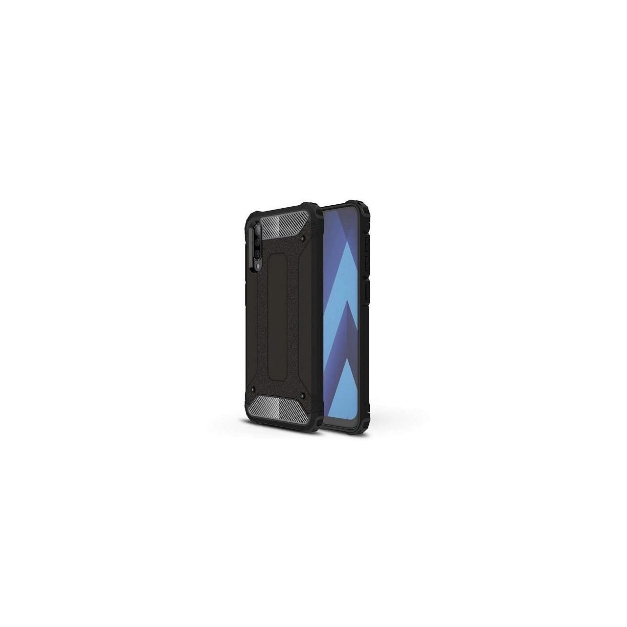 Husa Samsung Galaxy A50 - Iberry Armor Hybrid Negru