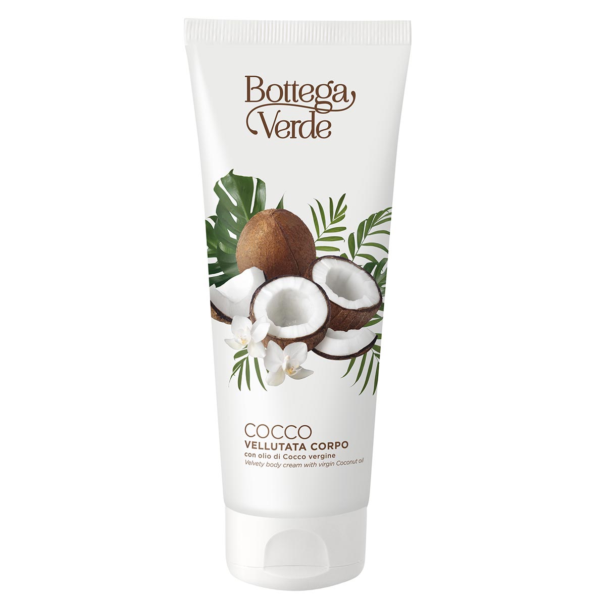 Crema de corp cu ulei de cocos - Cocco, 200 ML, Bottega Verde