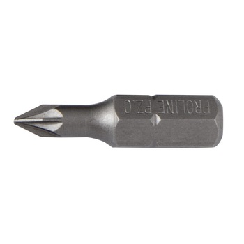 Varfuri pozidriv Proline, 1/4, PZ 2, 25 buc/set, 25 mm, otel S2 Varfuri pozidriv Proline, 1/4, PZ 2, 25 buc/set, 25 mm, otel S2
