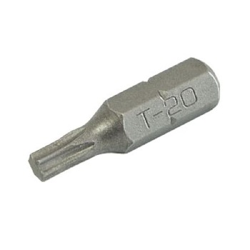 Varfuri torx Proline, 1/4, 25 mm, 10 buc/ set, otel S2, T20 Varfuri torx Proline, 1/4, 25 mm, 10 buc/ set, otel S2, T20