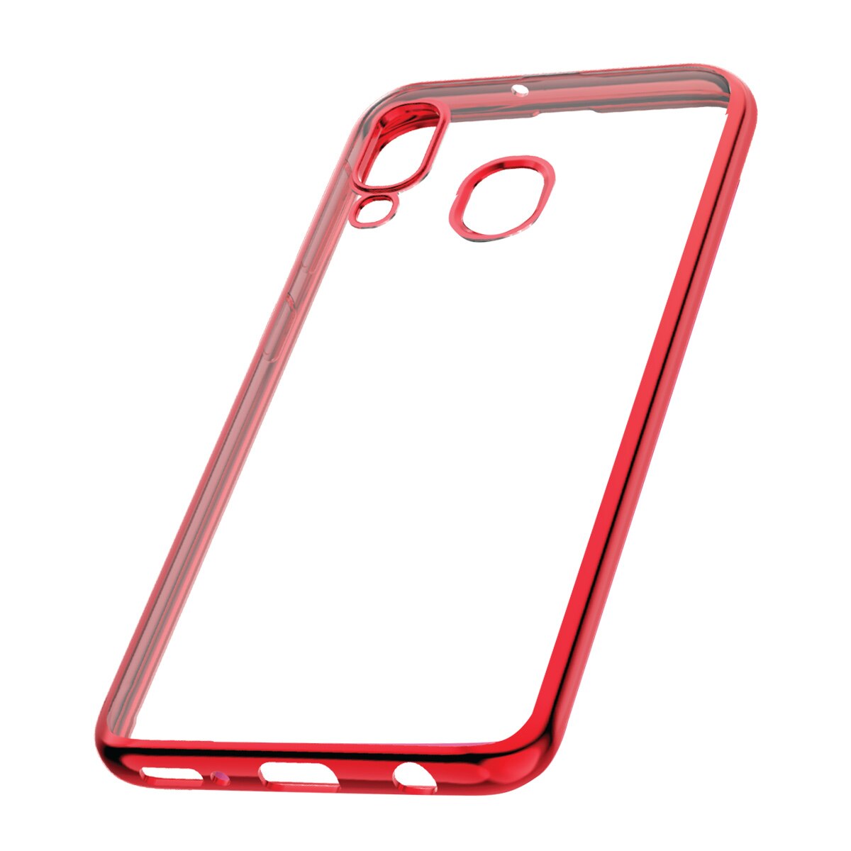 Capac Protectie Spate Cellara Colectia Electro Pentru Samsung Galaxy A40 - Rosu