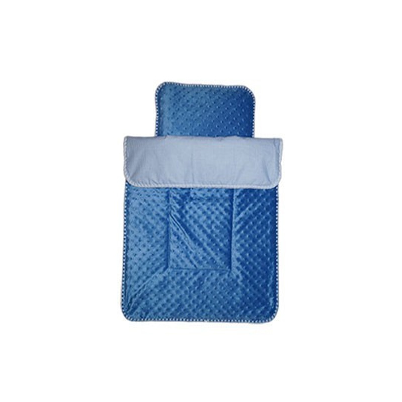 Lenjerie pentru carucior Ty i My Bubbles LCTMB-B, Albastru