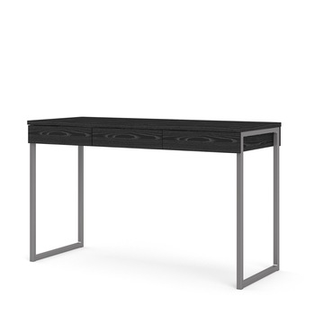 Birou Function, Tvilum, 3 sertare, 126x52 cm, Negru Birou Function, Tvilum, 3 sertare, 126x52 cm, Negru