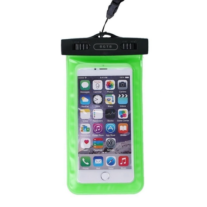 Husa subacvatica, BGTB, verde