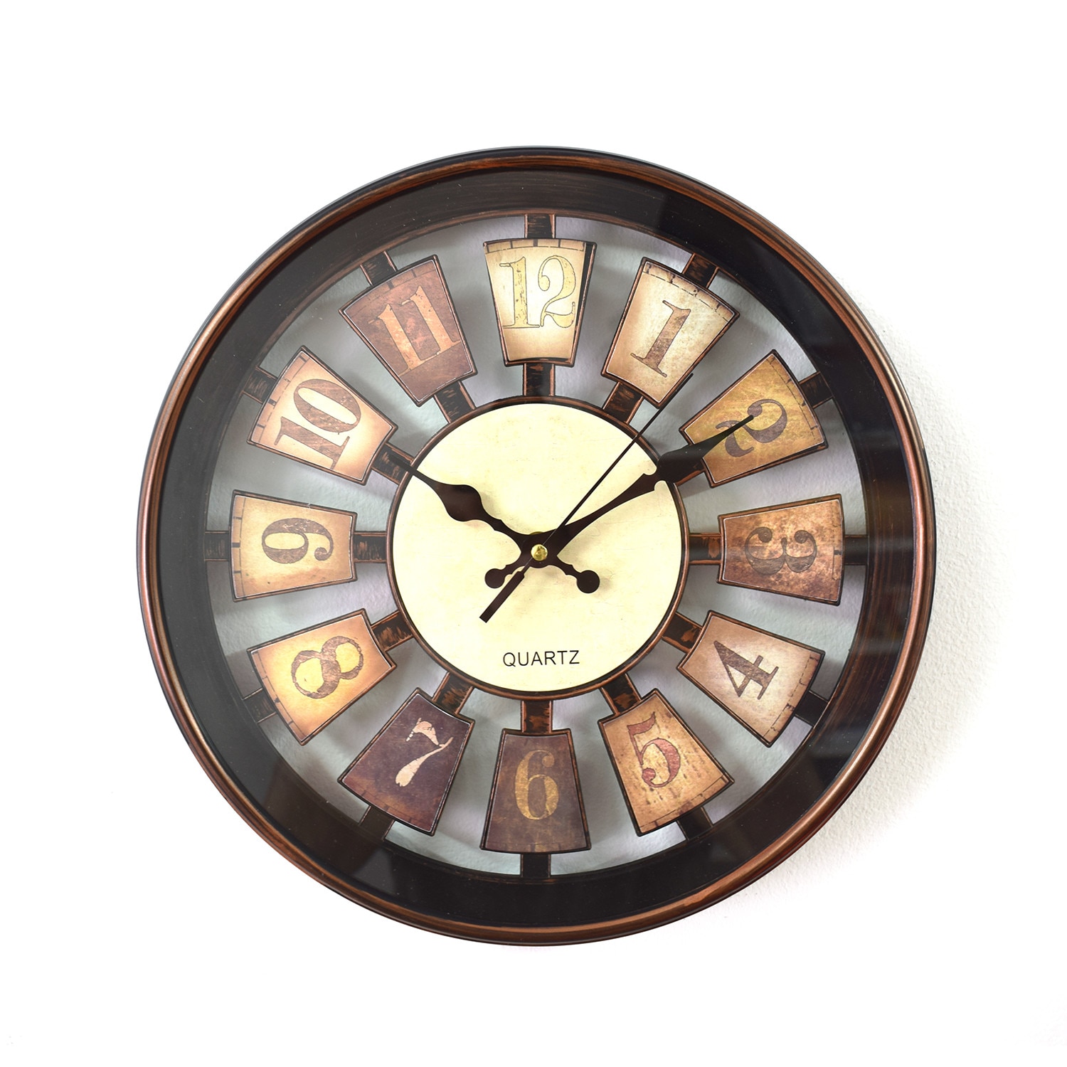 Ceas de perete, 31 cm, D994, Negru