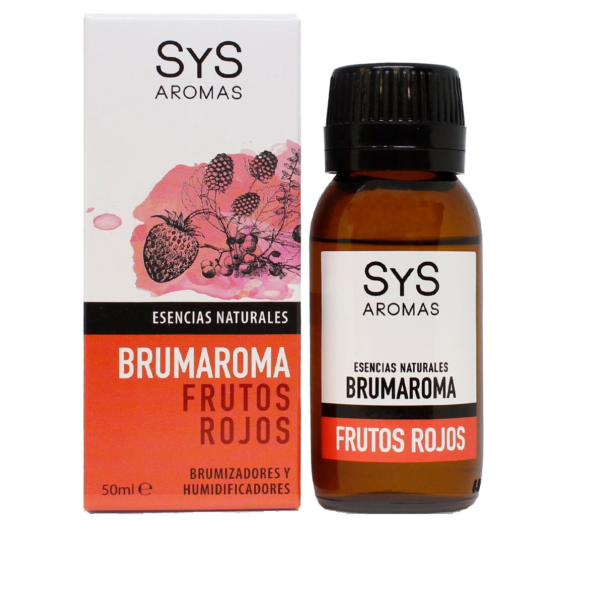Esenta naturala Brumaroma difuzor / umidificator, Fructe rosii 50 ml